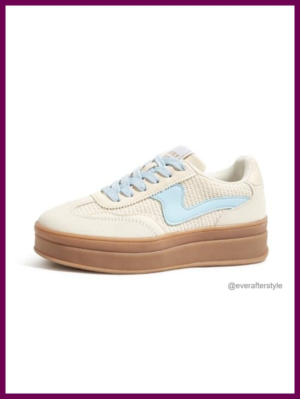 Platform Fashion Sneakers Thick Sole Lace-Up Women's Walking Shoes Suede